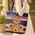 Brown Bear Sunflower American Flag - Independence Day Patriotic Lover Gift Quilted Tote Bag - 4