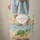 Sea Turtle Hibiscus Wreath Personalized Name - Tropical Beach Ocean Summer Gift Quilted Tote Bag - 6