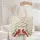 Red Cardinals Tree Branch Botanical - Everyday Nature Lover Gift for Birdwatchers Quilted Tote Bag - 5