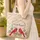 Red Cardinals Tree Branch Botanical - Everyday Nature Lover Gift for Birdwatchers Quilted Tote Bag - 4