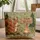Red Squirrel Wooden Sign Campfire Pine Forest - Woodland Lover Gift Quilted Tote Bag - 1