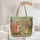 Red Squirrel Wooden Sign Campfire Pine Forest - Woodland Lover Gift Quilted Tote Bag - 5