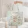 Wildflower Teapot Tea Party Name Hoop - Tea Lover Gift Quilted Tote Bag - 5