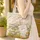 Personalized Vintage Books Wildflowers - Everyday Tote for Book Lovers Quilted Tote Bag - 4