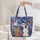 Bear Bunny Small Stars Pennant Flags - Wildlife Lover Gift Quilted Tote Bag - 5