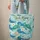 Ocean Waves Sea Turtles Plumeria Floral Garland - Beach Vacation Gift for Ocean Lover Quilted Tote Bag - 6