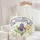 Lily of the Valley Iris Flowers Your Name Arch - Spring Lover Gift Quilted Tote Bag - 5