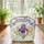 Lily of the Valley Iris Flowers Your Name Arch - Spring Lover Gift Quilted Tote Bag - 3