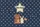 Navy Star Bear Bunny Red Flag Name - Nursery Room Decor Gift for Child Quilted Tote Bag - 7