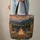 Personalized Campfire Adirondack Chairs Glowing Fairy Lights - Custom Name Gift Quilted Tote Bag - 6