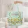 Three Birds Perched Branch Floral Wreath Name - Wildlife Lover Everyday Gift Quilted Tote Bag - 5