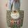 Sunflower Autumn Leaves Floral Wreath - Personalized Nature Lover Gift Quilted Tote Bag - 6