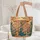 Women Silhouettes Headwraps Scrollwork - Everyday Accessory Gift Quilted Tote Bag - 5