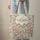 Deer Fawns Indian Floral Blossoms Berries Wildflower Wreath Wildlife Lover Gift Quilted Tote Bag - 6