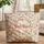 Personalized Nuzzling Bunnies Floral Name - Everyday Nature Lover Gift Quilted Tote Bag - 1