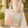 Bears Nuzzling Wooden Sign Floral Vines - Everyday Carry Lifestyle Gift Quilted Tote Bag - 4