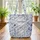 Nuzzling Bunnies Botanical Floral Wreath Your Name - Nature Everyday Gift Quilted Tote Bag - 3