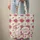 Bunny Fuchsia Roses Small Flowers Floral Wreath Personalized Keepsake Gift for Kids Quilted Tote Bag - 6