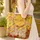 Bunnies Lotus Flowers Floral Wreath - Everyday Essentials - Bunny Lover Gift Quilted Tote Bag - 4