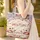 Personalized Bunnies Floral Wreath - Everyday Tote Rabbit Lover Gift Quilted Tote Bag - 4