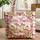 Personalized Nuzzling Fawns Floral Wreath Wildflowers - Nature Lover Everyday Gift Quilted Tote Bag - 1