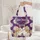 Nuzzling Rabbits Wildflower Chrysanthemum - Everyday Tote for Rabbit Lover Quilted Tote Bag - 5