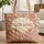 Bunnies Wildflower Floral Wreath Botanical - Everyday Tote Gift Quilted Tote Bag - 1