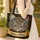 Black Gold Cat Scroll Swirls Stars - Everyday Tote for Cat Lover Quilted Tote Bag - 4