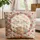 Bear Cub Bunny Wildflower Folk Art Floral Sprigs - Everyday Tote Quilted Tote Bag - 1