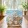 Sea Otters Sandy Beach Ocean Waves Rustic Wooden Sign - Ocean Life Gift for Wildlife Lovers Quilted Tote Bag - 3