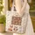 Book Spines Wildflower Wreath - Literary Gift for Book Lovers Quilted Tote Bag - 4
