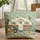 Vintage Travel Trailer Pine Tree Clover - Travel Essentials Gift Quilted Tote Bag - 1