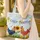 Personalized Chickens Sunflowers Hearts - Everyday Carry Chicken Lover Gift Quilted Tote Bag - 4