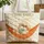 Shih Tzu Dog Reading Book Hammock Wildflowers - Dog Lover Gift Quilted Tote Bag - 1