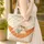 Shih Tzu Dog Reading Book Hammock Wildflowers - Dog Lover Gift Quilted Tote Bag - 4