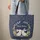 Nuzzling Bunnies Lily-of-the-Valley Wreath - Everyday Tote Quilted Tote Bag - 6