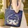 Nuzzling Bunnies Lily-of-the-Valley Wreath - Everyday Tote Quilted Tote Bag - 4