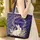 Bunny Lily-of-the-Valley Botanical Wreath Foliage Wildlife Lover Gift Quilted Tote Bag - 4