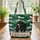Black Bears Rolling Hills Personalized Name Scroll Wildlife Lover Gift for Bear Lovers Quilted Tote Bag - 3