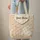 Nuzzling Bunnies Wildflower Heart Personalized Everyday Gift for Bunny Lovers Quilted Tote Bag - 6