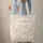 Bunnies Nuzzling Cream Flowers Cherry Blossoms Sage Leaves Floral Wreath - Thoughtful Gift Quilted Tote Bag - 6
