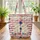 Nuzzling Bear Cubs Wildflower Stars - Patriotic Home Decor Gift for Wildlife Lover Quilted Tote Bag - 3
