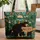 Black Bear Family Your Name Wooden Sign Evergreen Hills River Pebbles - Outdoor Lover Gift Quilted Tote Bag - 1