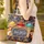 Moroccan Spice Market Stall Chalkboard Name - Everyday Lifestyle Gift Quilted Tote Bag - 4