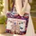 Hugging Bears Star Stripe Bunting Red Bow Blue Flag Patriotic Lifestyle Gift Quilted Tote Bag - 4