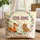 Woodland Fox Bunny Bear Wildflower Name Wreath - Everyday Tote Friend Gift Quilted Tote Bag - 1