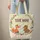 Woodland Fox Bunny Bear Wildflower Name Wreath - Everyday Tote Friend Gift Quilted Tote Bag - 6
