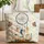 Dreamcatcher Butterflies Feather Bead Floral Wreath - Boho Lifestyle Gift Quilted Tote Bag - 1