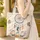 Dreamcatcher Butterflies Feather Bead Floral Wreath - Boho Lifestyle Gift Quilted Tote Bag - 4