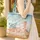 Personalized Your Name Starfish Scallop Conch Shells - Beach Lover Gift Quilted Tote Bag - 4
